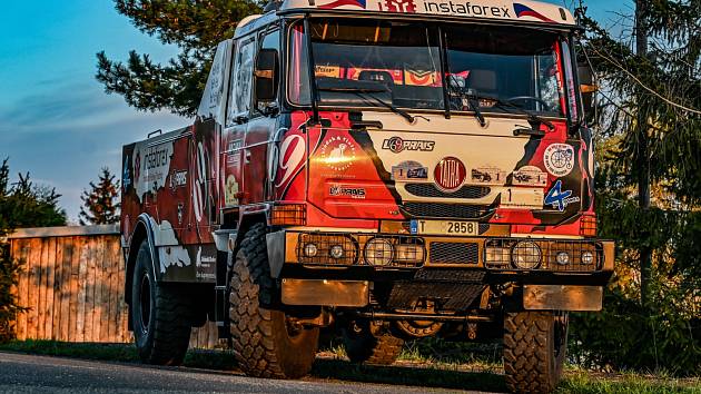 Úspěšný kamion Rallye Dakar Karla Lopraise jménem Puma 111 2.