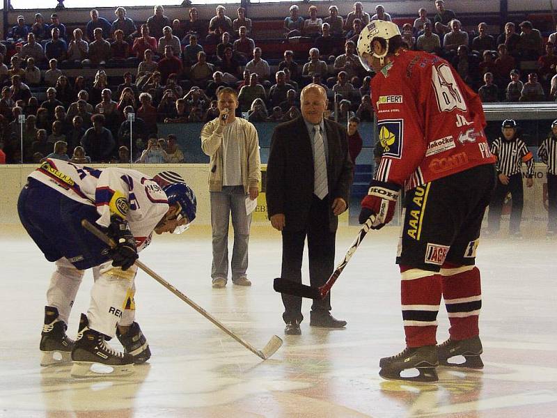 Jágr team poprvé v Novém Jičíně.