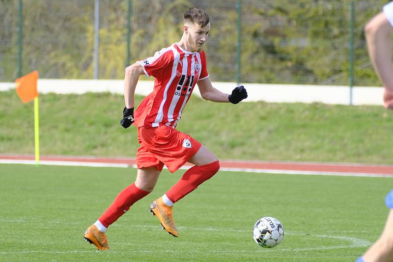 Nový Jičín - MFK Vítkovice 0:2 (18. kolo divize F, 16. 4. 2022).