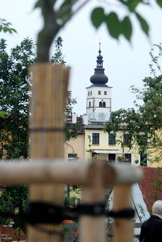 Piaristické zahrady v Příboře.