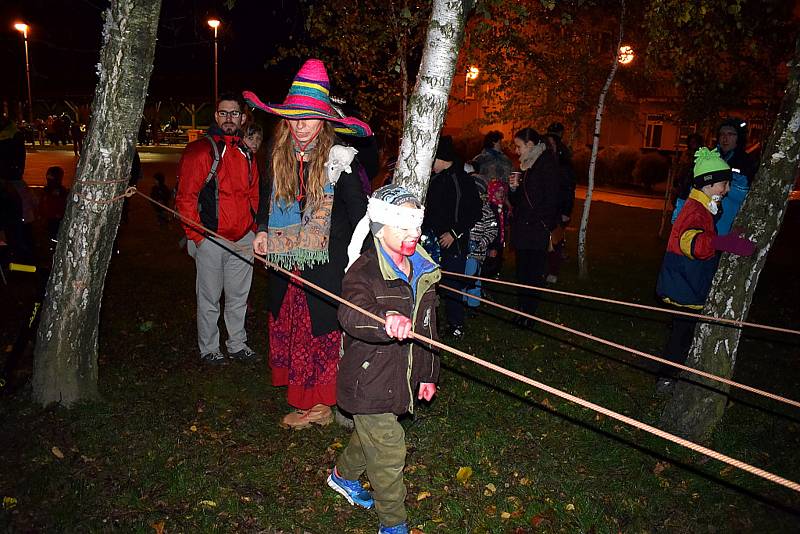 Halloweenská akce nechyběla ve Slatině ani letos.