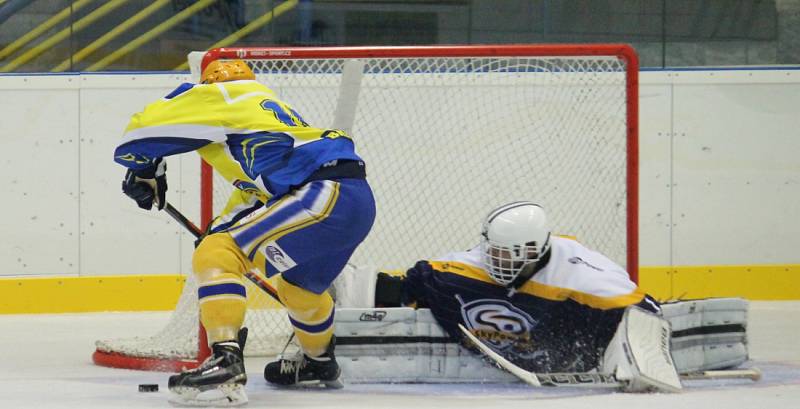 II. hokejová liga, sk. Východ, 1. kolo: HC Kopřivnice – HC Lvi Břeclav 0:3