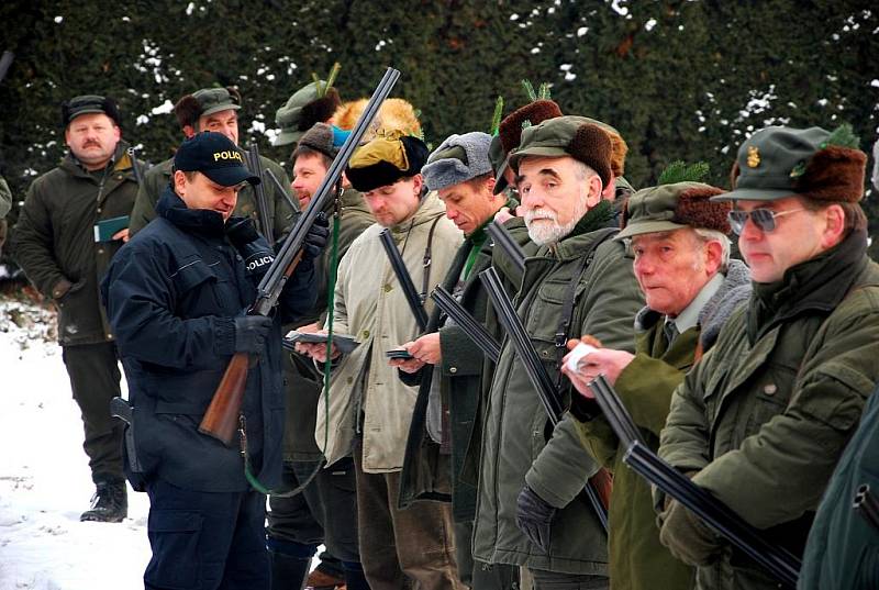 Policejní kontroly u myslivců dopadly dobře.