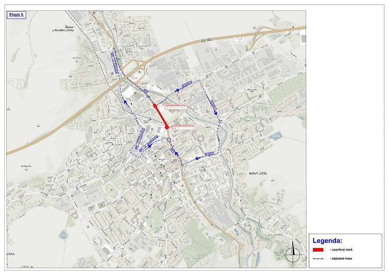 Řidiči musejí počítat v Novém Jičíně s objížďkami.