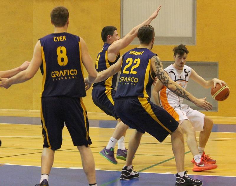 4. kolo Českého poháru  BC Nový Jičín – BK Opava 48:114