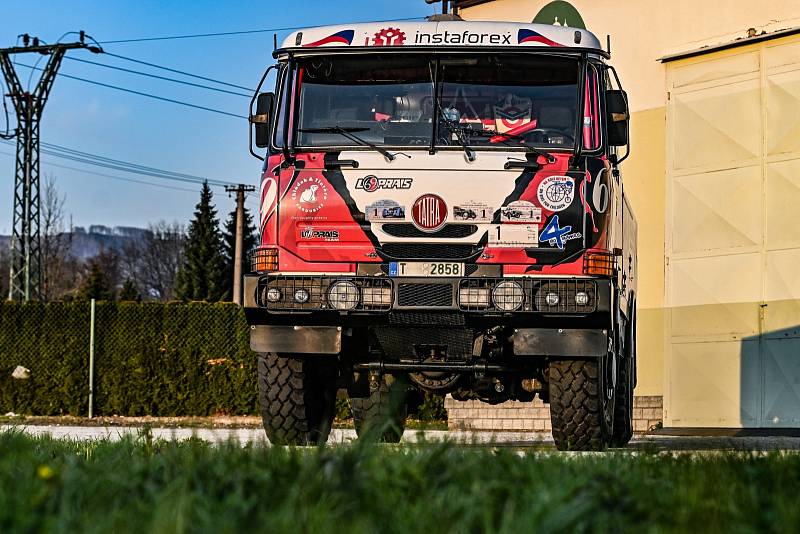 Úspěšný kamion Rallye Dakar Karla Lopraise jménem Puma 111 2.