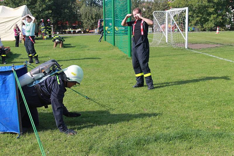 Sedmadvacet hasičů se v sobotu v Sedlnicích utkalo o Pohár starosty obce Sedlnice. Soutěž byla pojata jako modiﬁ kace disciplín TFA.