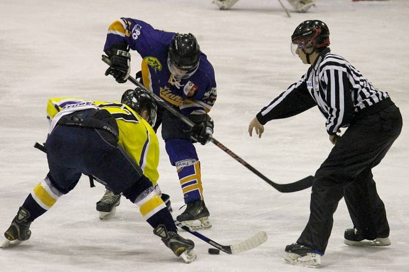 1. zápas finále play-off II HC Studénka – HC Kopřivnice 1:3