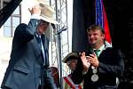 Ve středu 6. září 2017 přijel v rámci své páté oficiální návštěvy Moravskoslezského kraje prezident Miloš Zeman také do Nového Jičína.
