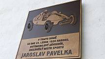 Sté výročí od narození automobilového závodníka a mistra republiky Jaroslava Pavelky si připomněli v sobotu 5. září 2020 v Libhošti.