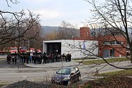 Novou hasičskou zbrojnici včera oficiálně otevřeli v Odrách.