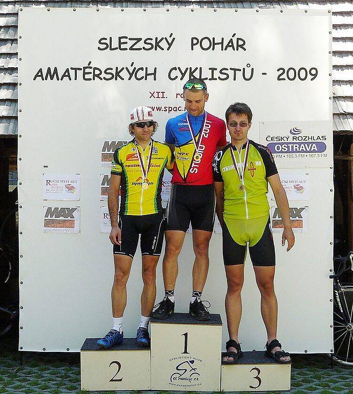 1. Tomáš Celta (Studio 2001 - MRX), 2. Pavel Kokeš (Racing Olešná F-M), 3. Marcel Baban (SDH Stonava)