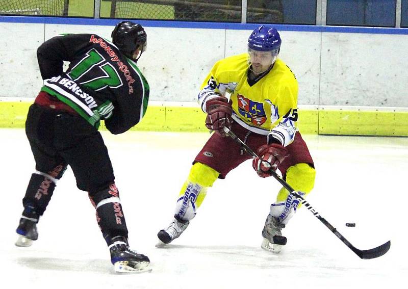 Hokejisté Studénky doma porazili Horní Benešov 3:0. 