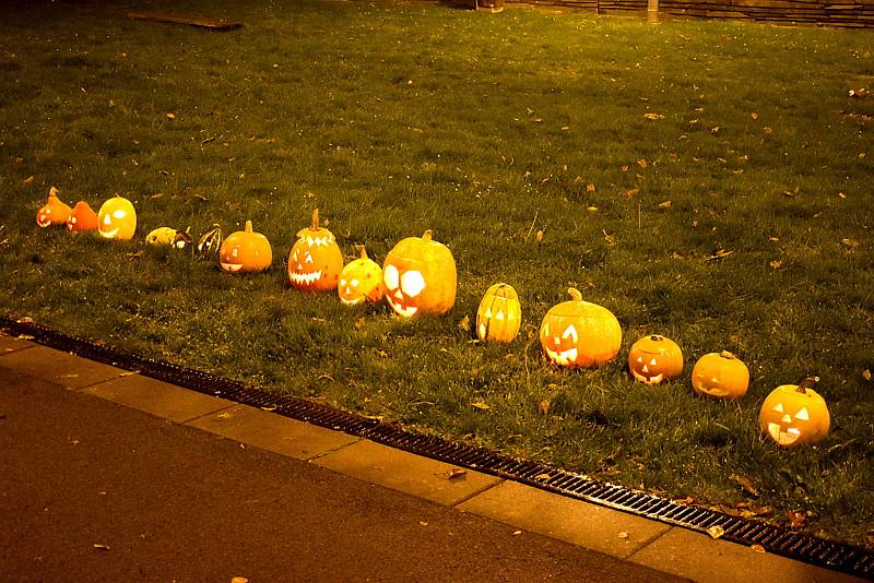 Halloweenská akce nechyběla ve Slatině ani letos.