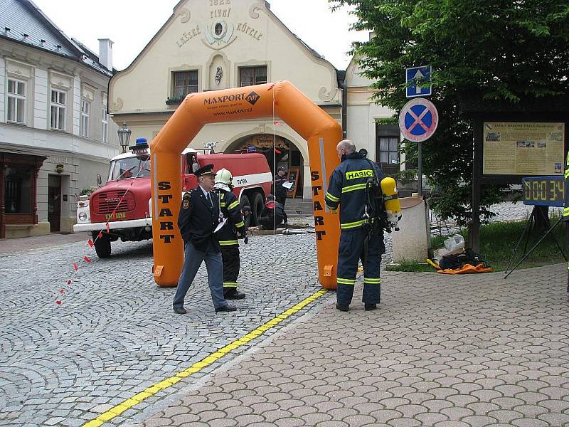 Štramberk patřil v sobotu 29. května hasičům. Na jeho náměstí a dominantě Trúbě se totiž konal další ročník závodu hasičského víceboje TFA Štramberská Trúba.