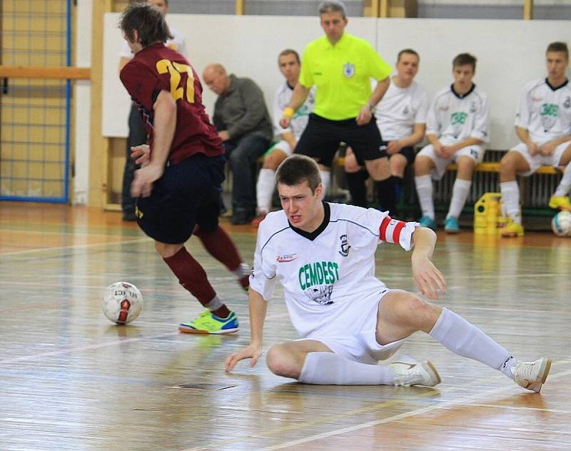 Snímky z utkání Top Dogs Nový Jičín - FC VSK VŠB TU Ostrava 3:6 (2:2).