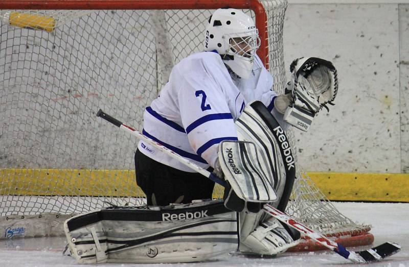 Krajská hokejová liga, 20. kolo HK NOVÝ JIČÍN B – HC STUDÉNKA 5:2 (2:0, 3:0, 0:2)