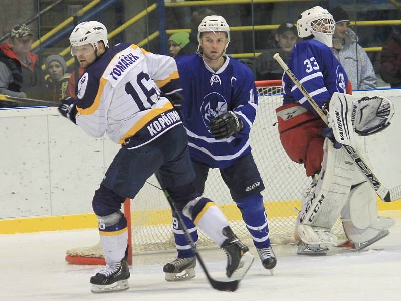 II. hokejová liga, sk. Východ, 33. kolo, třetí derby letošní sezony: HC Kopřivnice - HK Nový Jičín 2:3 