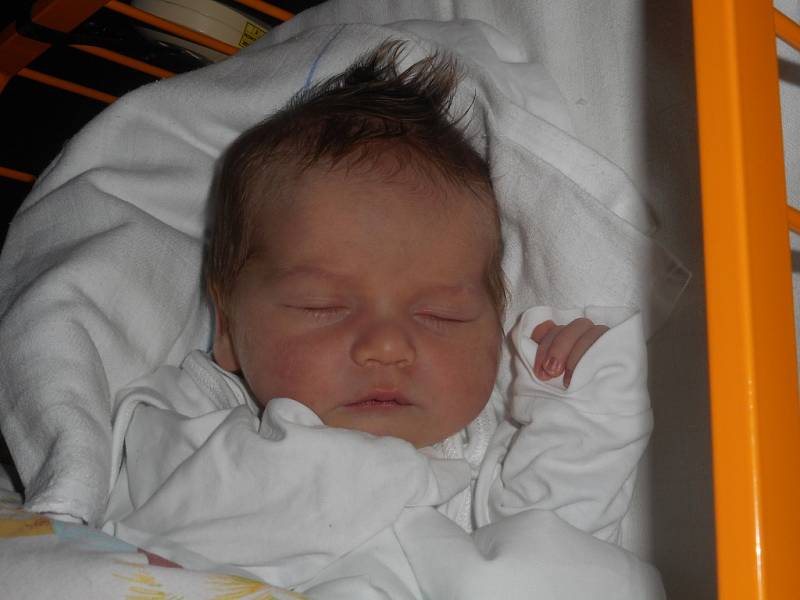 JÁCHYM BERGER, Životice u Nového Jičína, nar. 17. 10. 2015, 51 cm, 3,66 kg. Nemocnice Nový Jičín. 