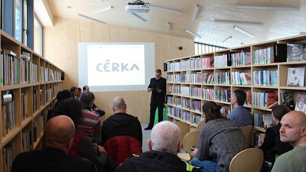 Obec Trojanovice představila 16. prosince 2022 projekt Cérka.