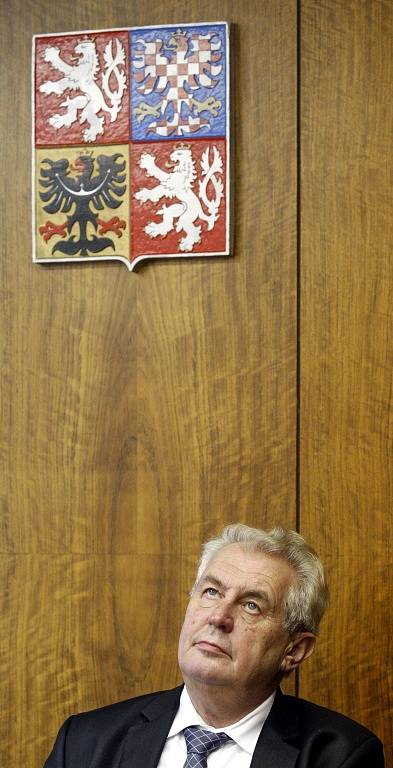 Prezident Zeman při návštěvě a setkání s obyvateli Fulneku. 