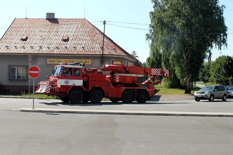 Tragická železniční nehoda pendolina ve Studénce 22. července 2015. 