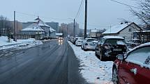 Varování meteorologů se nenaplnila. Na Novojičínsku sice v neděli 28. listopadu 2021 sněžilo téměř od dopoledne do večera, ale nic mimořádného to nebylo.