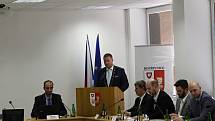Ustavující zasedání Zastupitelstva města Kopřivnice 20. října 2022.
