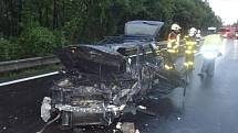 Ve čtvrtek 2. září došlo na silnici I/48 u Starého Jičína k nehodě dvou osobních vozidel.
