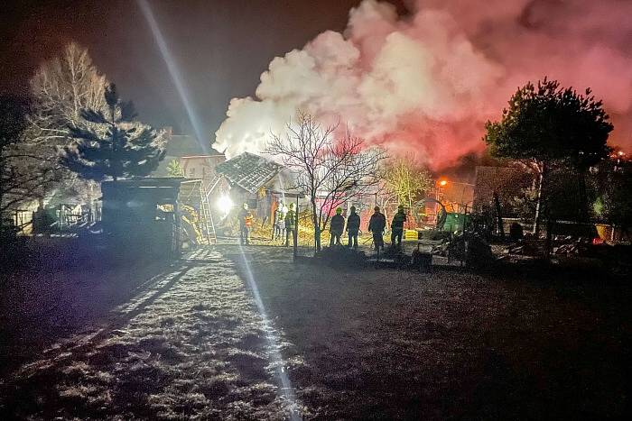Požár v Trnávce.