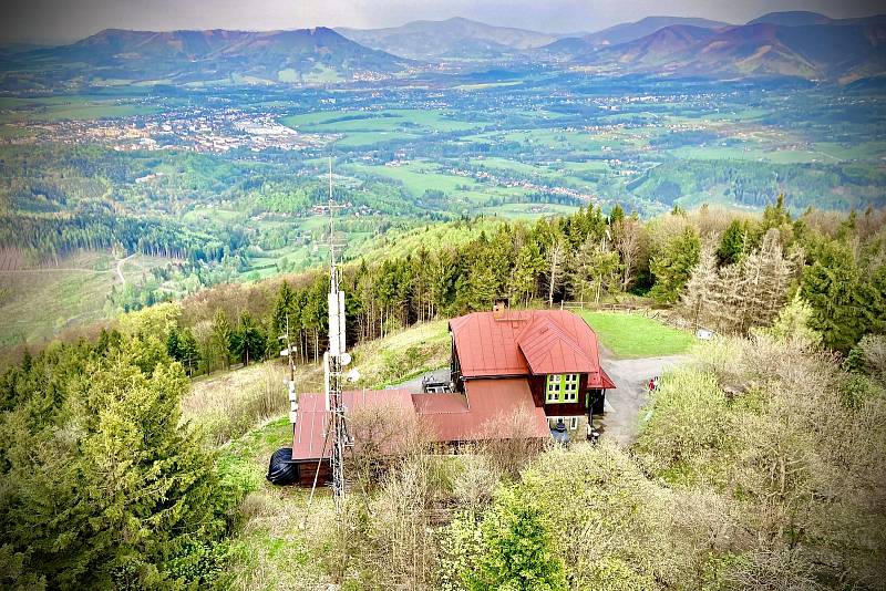 Velký Javorník, 917 m, Frenštát pod Radhoštěm, 8. května 2022