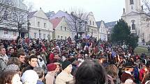 Oslavy 650. výročí od povýšení osady na město slavili o víkendu ve Štramberku.