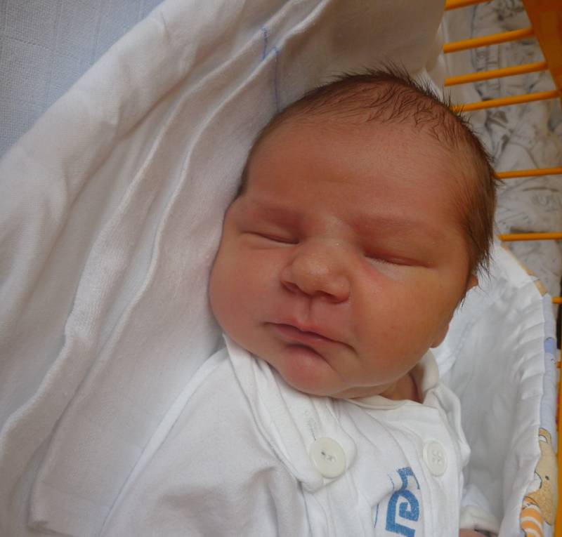 VOJTĚCH URBÁNEK, Frenštát pod Radhoštěm, nar. 15. 8. 2016, 51 cm, 3,74 kg. Nemocnice Nový Jičín.