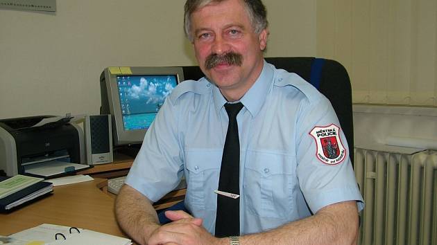 Odvolaný ředitel Městské policie ve Frenštátě pod Radhoštěm Ladislav Poruba.