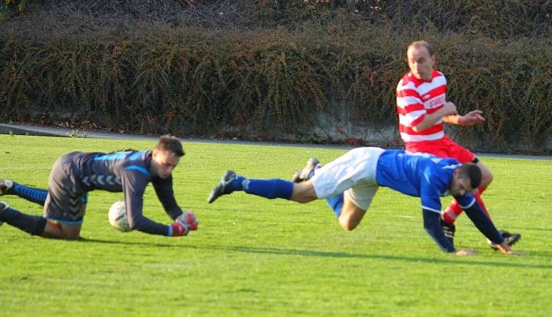 Snímky z utkání NFC Lichnov – Sokol Starý Jičín 2:2 (2:1).