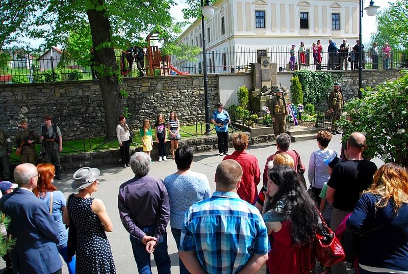 Oslavy 70. výročí konce 2. světové války v Libhošti.