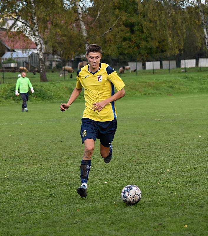 Zápas 9. kola fotbalové I.A třídy, skupiny B, FC Libhošť - SK Horní Suchá 4:3.