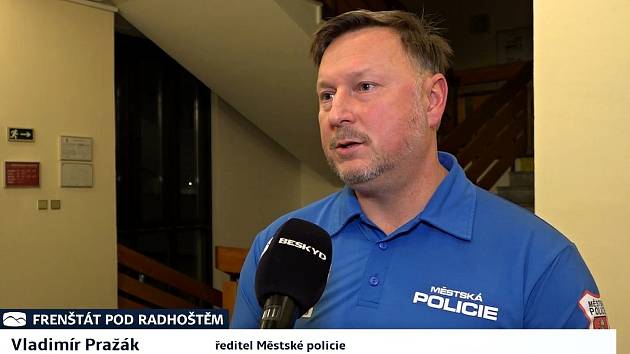Bývalý ředitel Městské policie Frenštát pod Radhoštěm Vladimír Pražák.