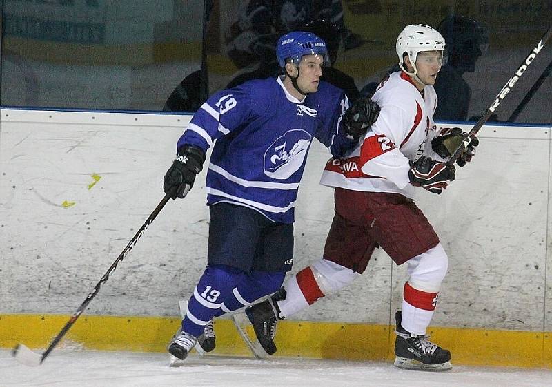 Snímky  utkání HC Nový Jičín - HC Slezan Opava 3:6 (0:1, 3:2, 0:3).