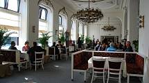 Znovuotevření restaurace hotelu Praha v Novém Jičíně, listopad 2013.