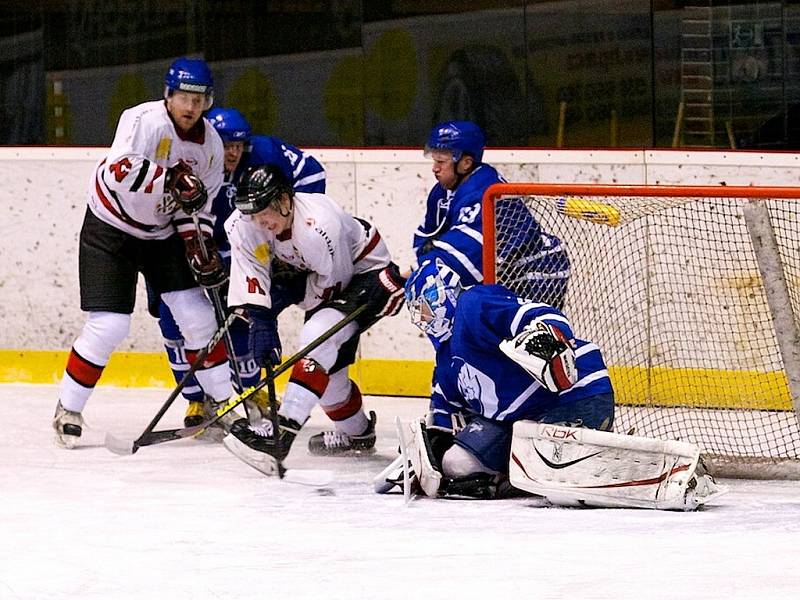 Snímky z utkání HC Frýdek Místek - HC Nový Jičín 0:5.