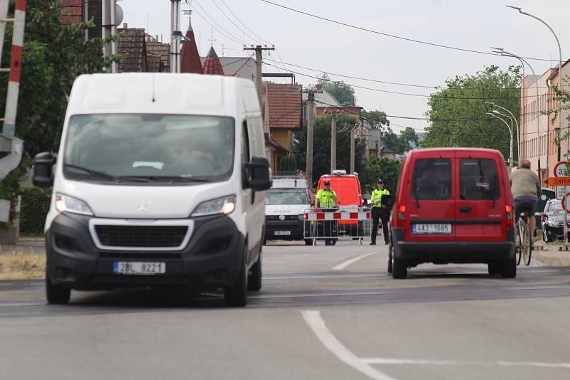 Likvidace chemikálií ve dvou domech v Kyjově v Komenského třídě, jejíž část je od pondělního dopoledne uzavřená.