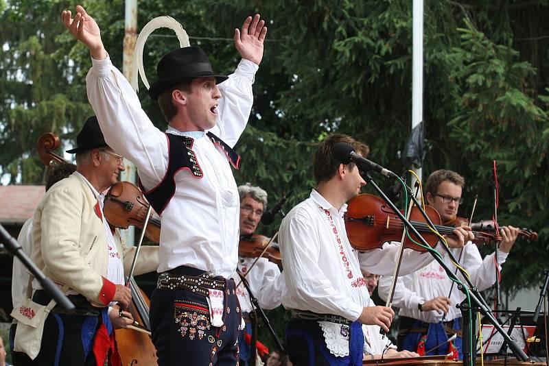 Sedmdesátý ročník mezinárodní folklorního festivalu ve Strážnici.