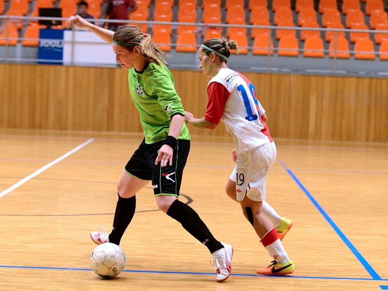 Mistrovství ČR žen ve futsalu 2016 v Hodoníně, 19. června 2016.