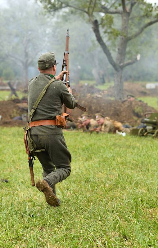 Návštěvníci strážnického skanzenu si připomněli první světovou válku, československé legionáře i dvě významné bitvy.