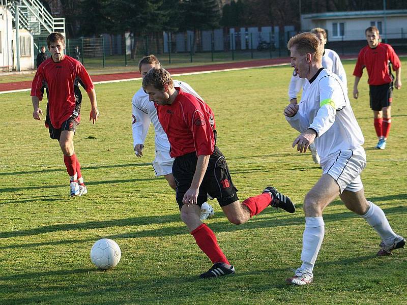 Fotbalisté Hodonína prohráli s Vyškovem.