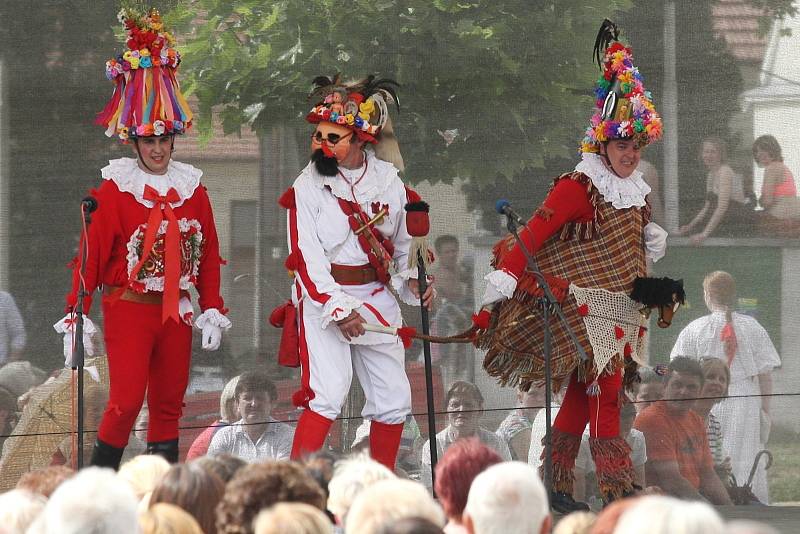 Sedmdesátý ročník mezinárodní folklorního festivalu ve Strážnici.