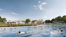 Čtyři roky pracují Kyjovští na projektu výstavby krytého bazénu, chtějí začít stavět příští rok. Rekonstrukce se dočká i stávající koupaliště. Celkové náklady šplhají k 180 milionům korun.
