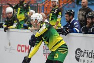 Hodonín hostí světový šampionát v hokejbalu, snímky ze středečního odpoledne.