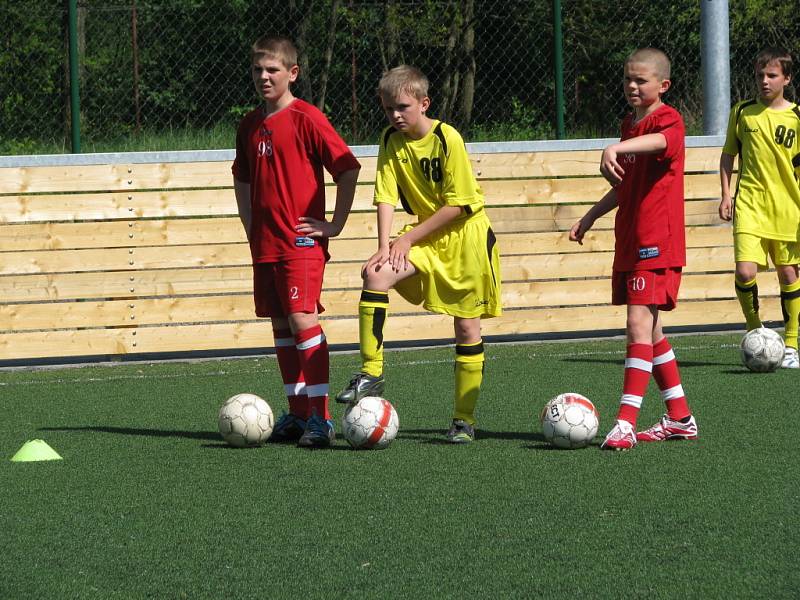 Otevření hřiště s umělým povrchem U Červených domků v Hodoníně